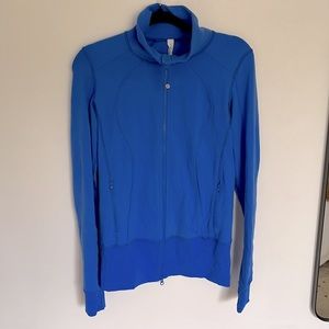 Lululemon Bright Blue Track Jacket